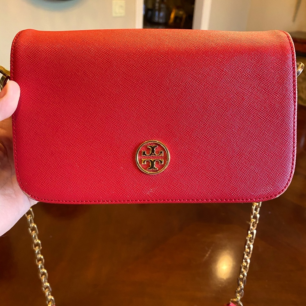 Tory Burch Red Crossbody Bag